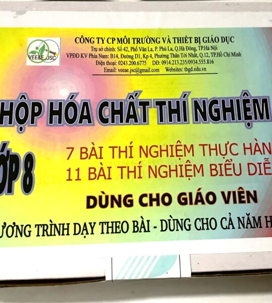 Hóa chất theo bài lớp 8 dành cho giáo viên