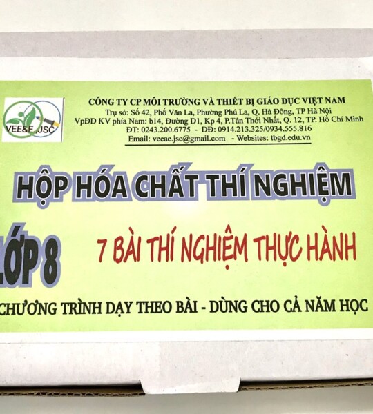 Hóa chất theo bài lớp 8 dành cho học sinh